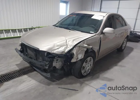 2008 Hyundai Sonata Gls V6 из США, поврежденный, VIN 5NPET46F58H306710